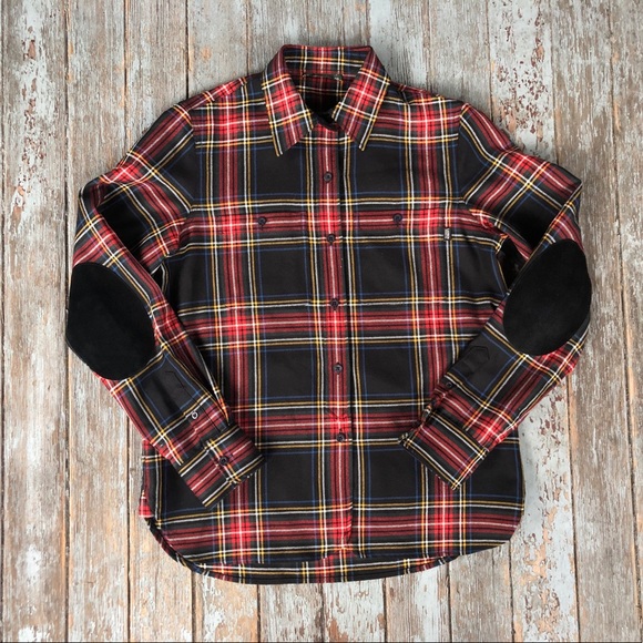 Ralph Lauren Tops - Ralph Lauren Wool Plaid Button Down